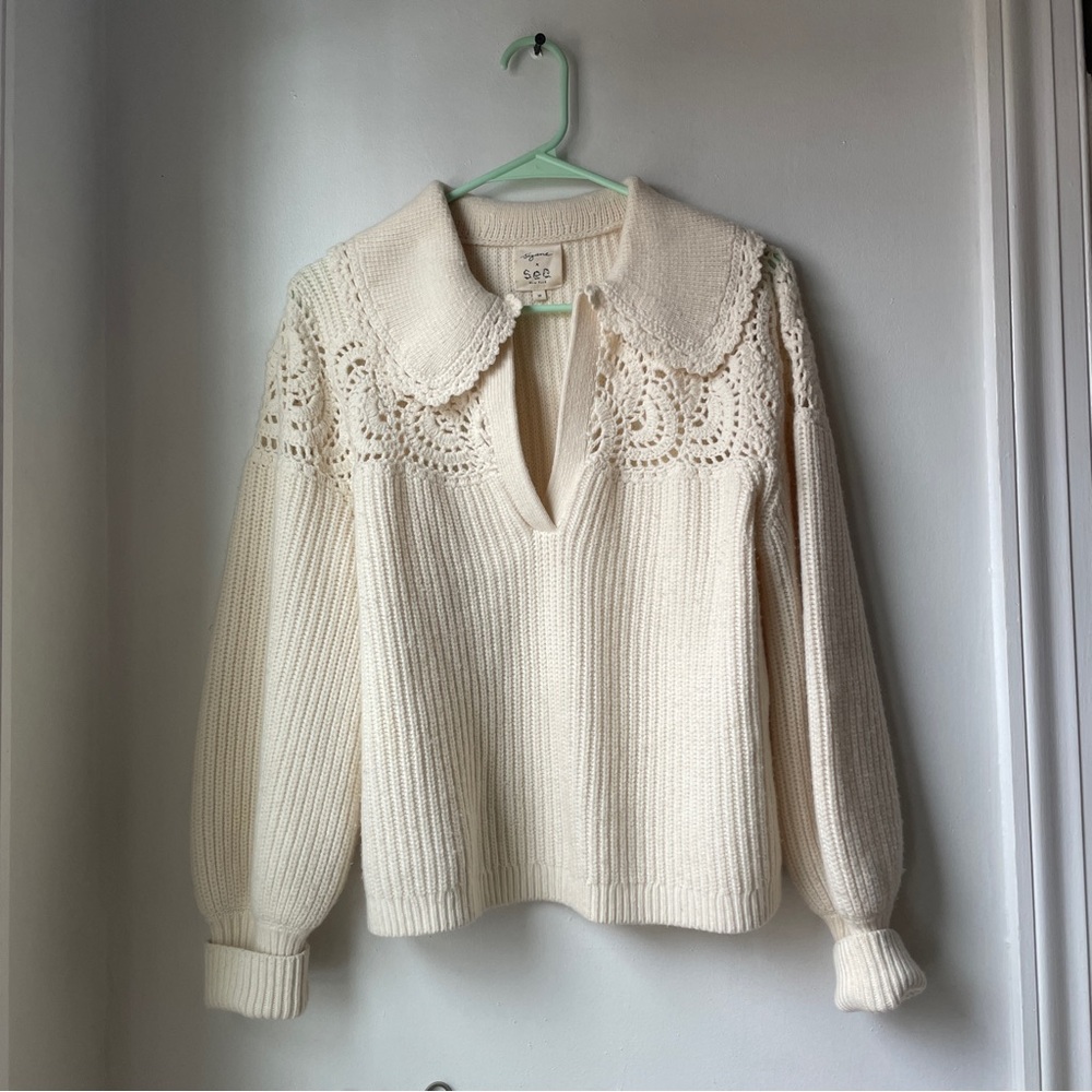 Sezane knit sweater M - Picture 2 of 7